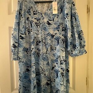 Lilly Pulitzer Cass Coastal Blue Dress